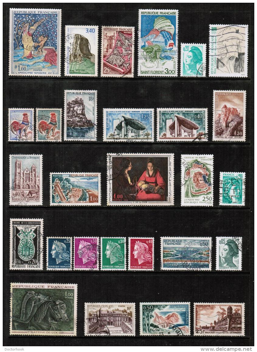 FRANCE---Collection Of USED DL-379 - Collections (without Album)