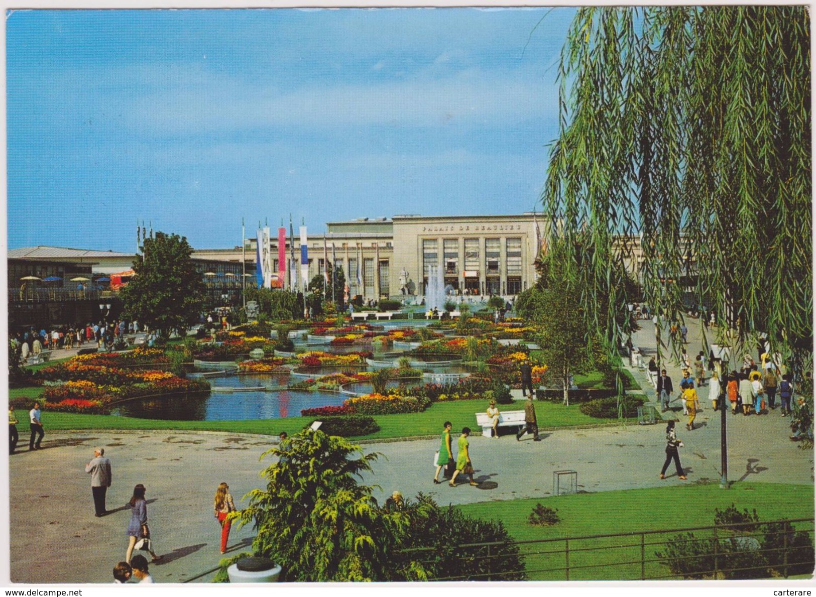 SUISSE,VAUD,LAUSANNE,LOSANNA,JOUR DE FOIRE,JARDIN,PARC,PALAIS BEAULIEU - Lausanne