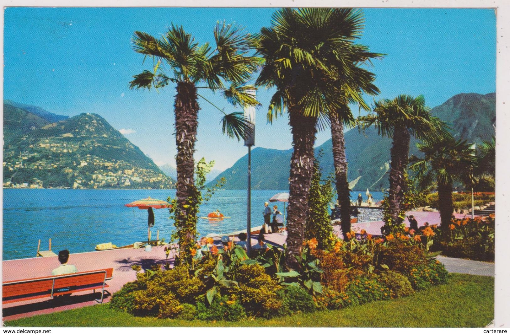 Suisse,TESSIN,LAGO DI LUGANO,lac Classé Bien Culturel Suisse D'importance National,prés Lac Majeur,como,PARADISO - Lugano