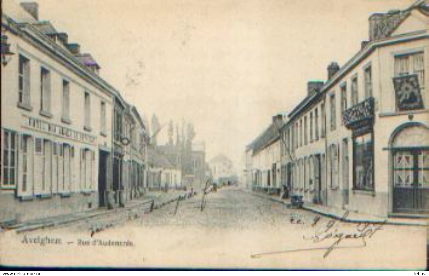 AVELGHEM « Rue D’Audenarde » (1907) - Avelgem