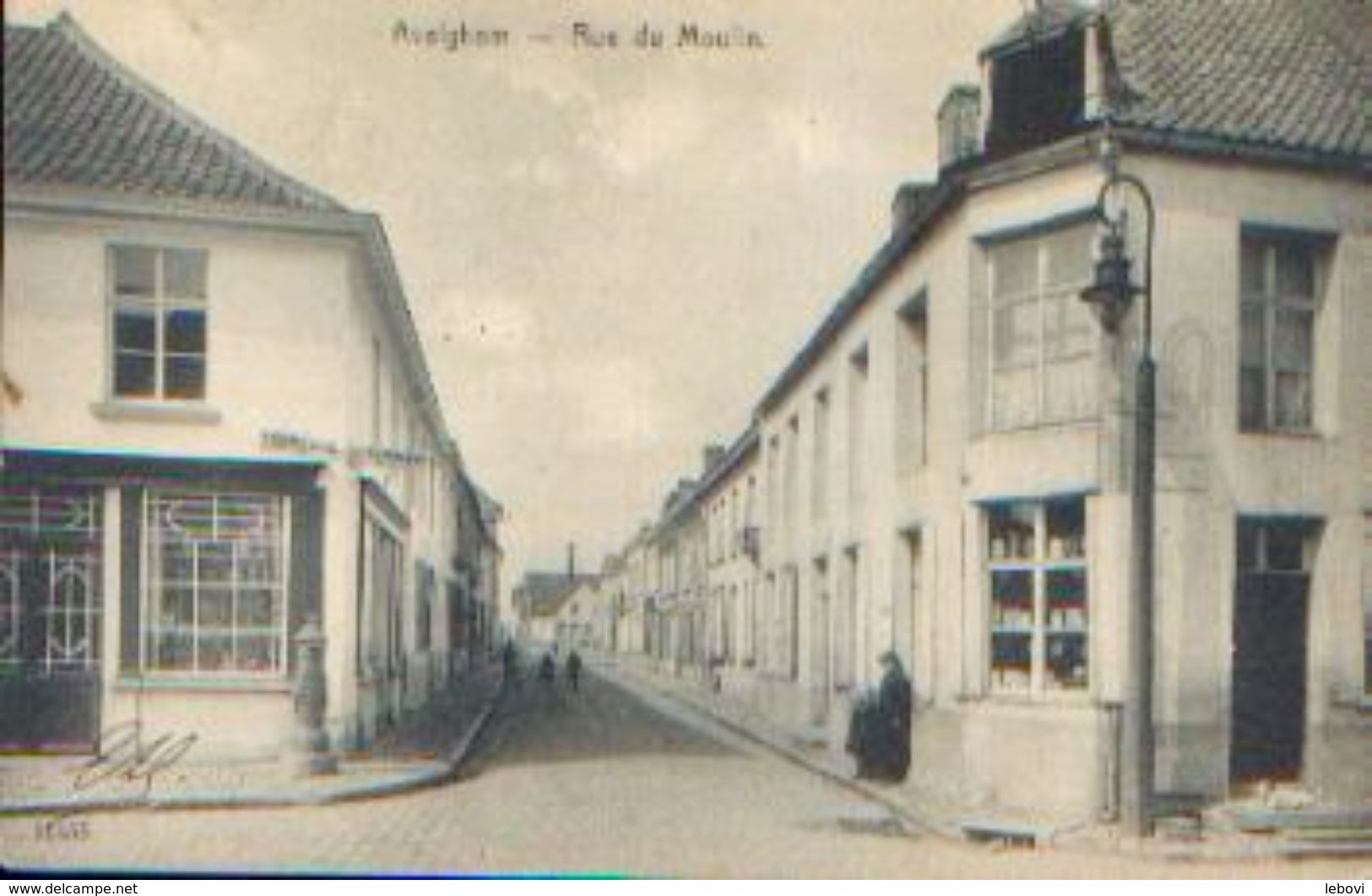 AVELGHEM « Rue Du Moulin » (1907) - Avelgem