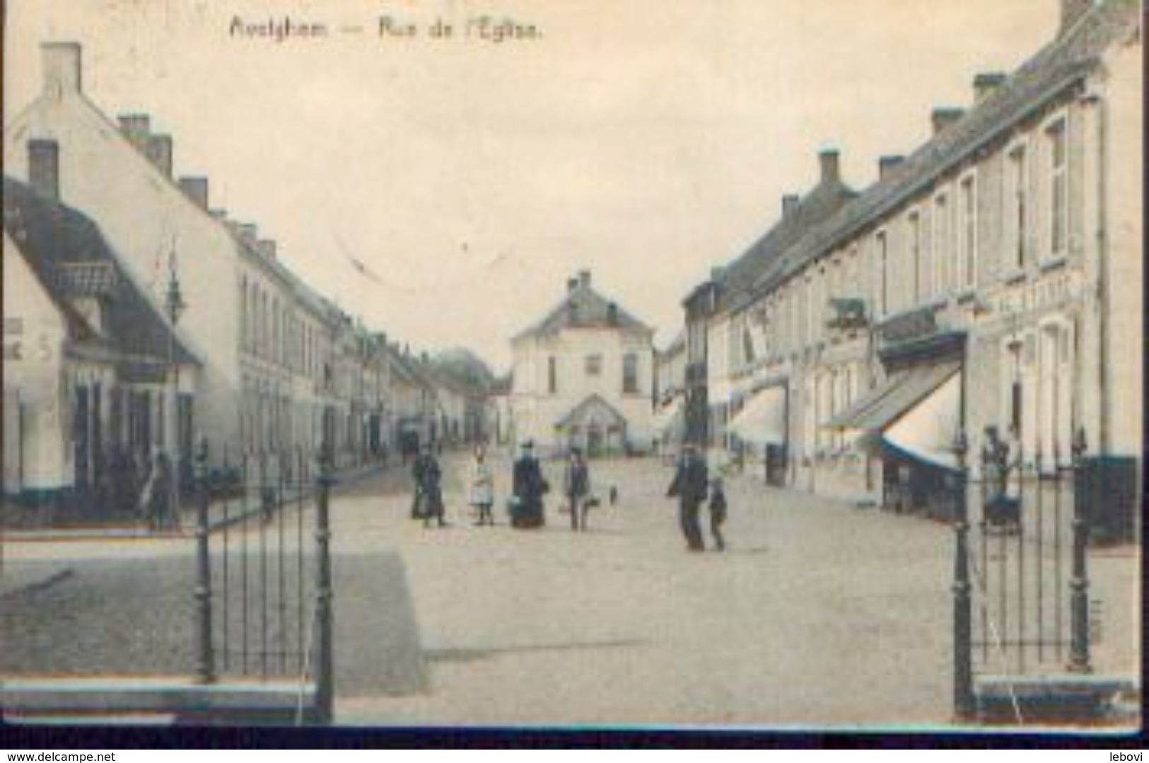 AVELGHEM « Rue De L’église» (1907) - Avelgem