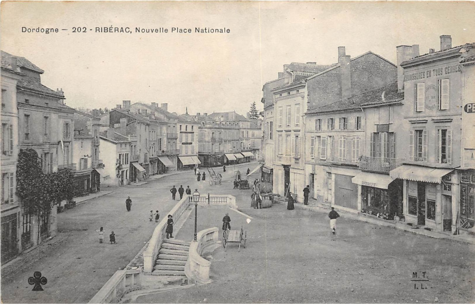 24 RIBERAC NOUVELLE PLACE NATIONALE - Riberac