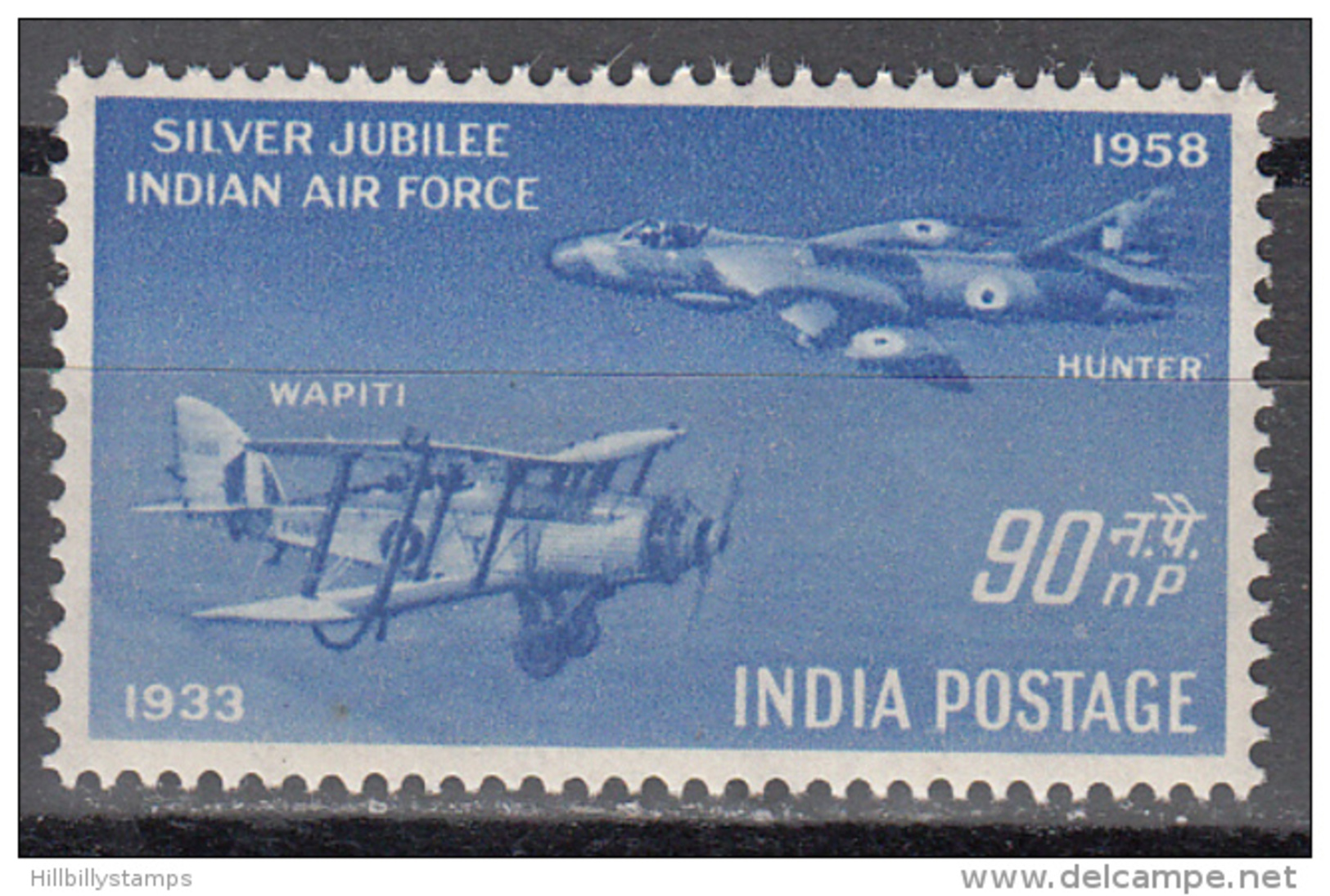INDIA    SCOTT NO. 301    MNH     YEAR  1958 - Unused Stamps