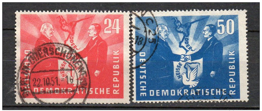 DDR    284 - 285  Gestempelt - Gebraucht