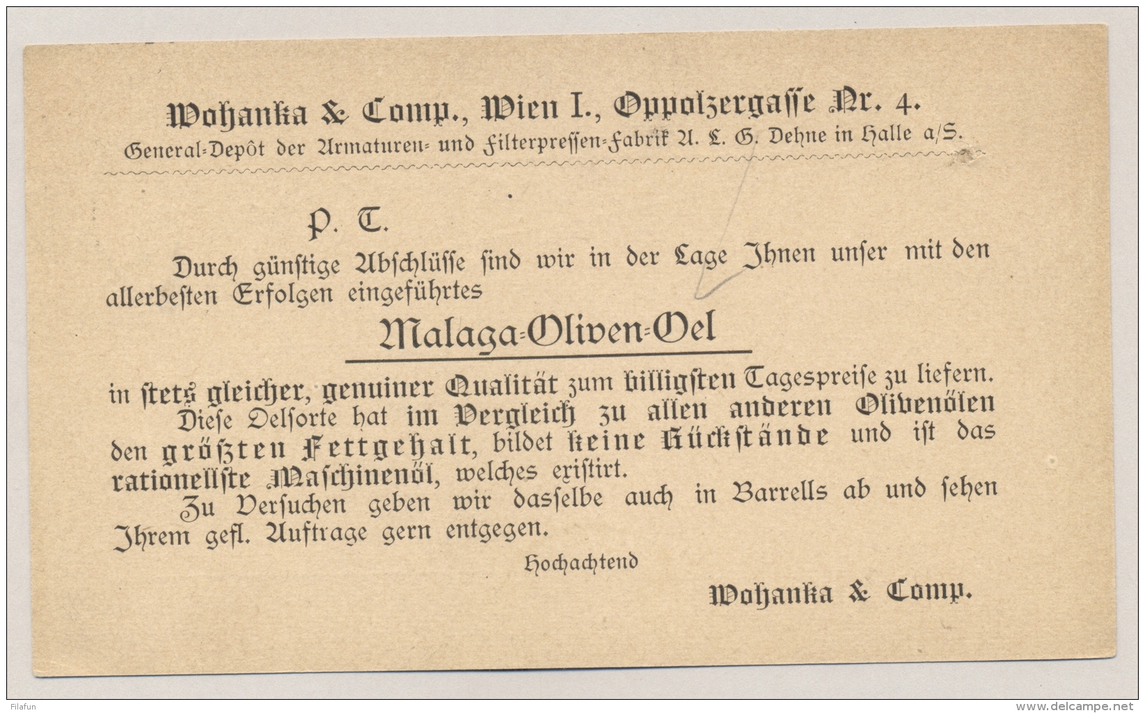 Österreich - 1882 - 2 Kr Franz Joseph Postcard With Privat Advertising Print From JOSEFSTADT To Ungarn - Lettres & Documents