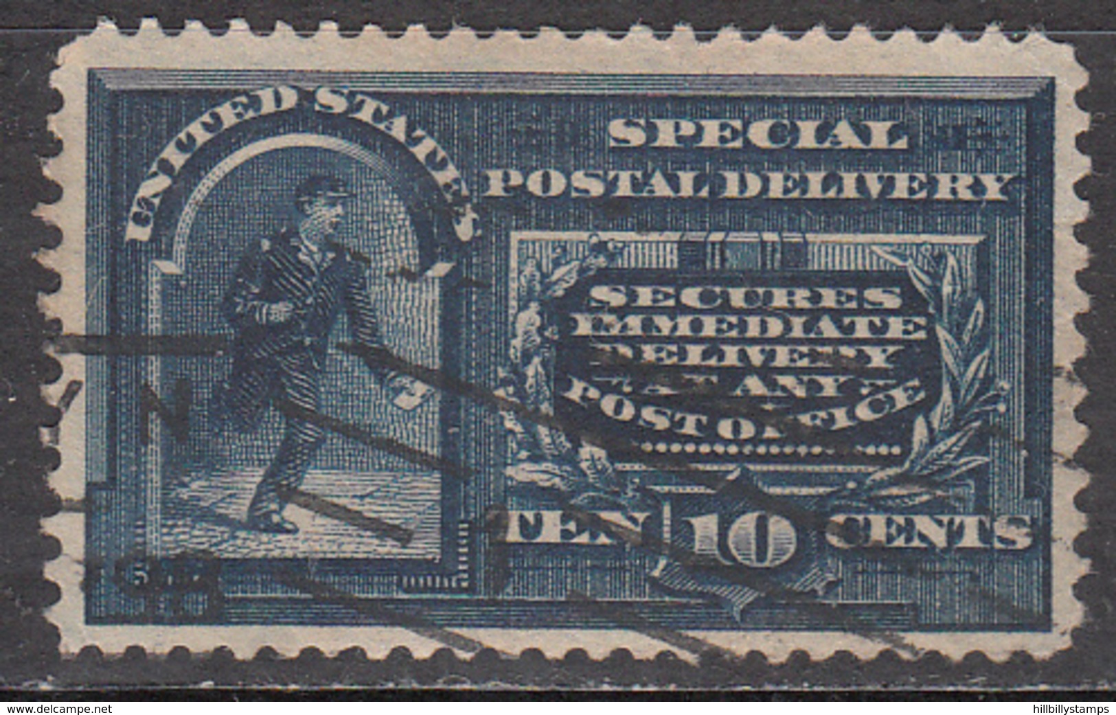 UNITED STATES    SCOTT NO E4     USED     YEAR  1894 - Special Delivery, Registration & Certified
