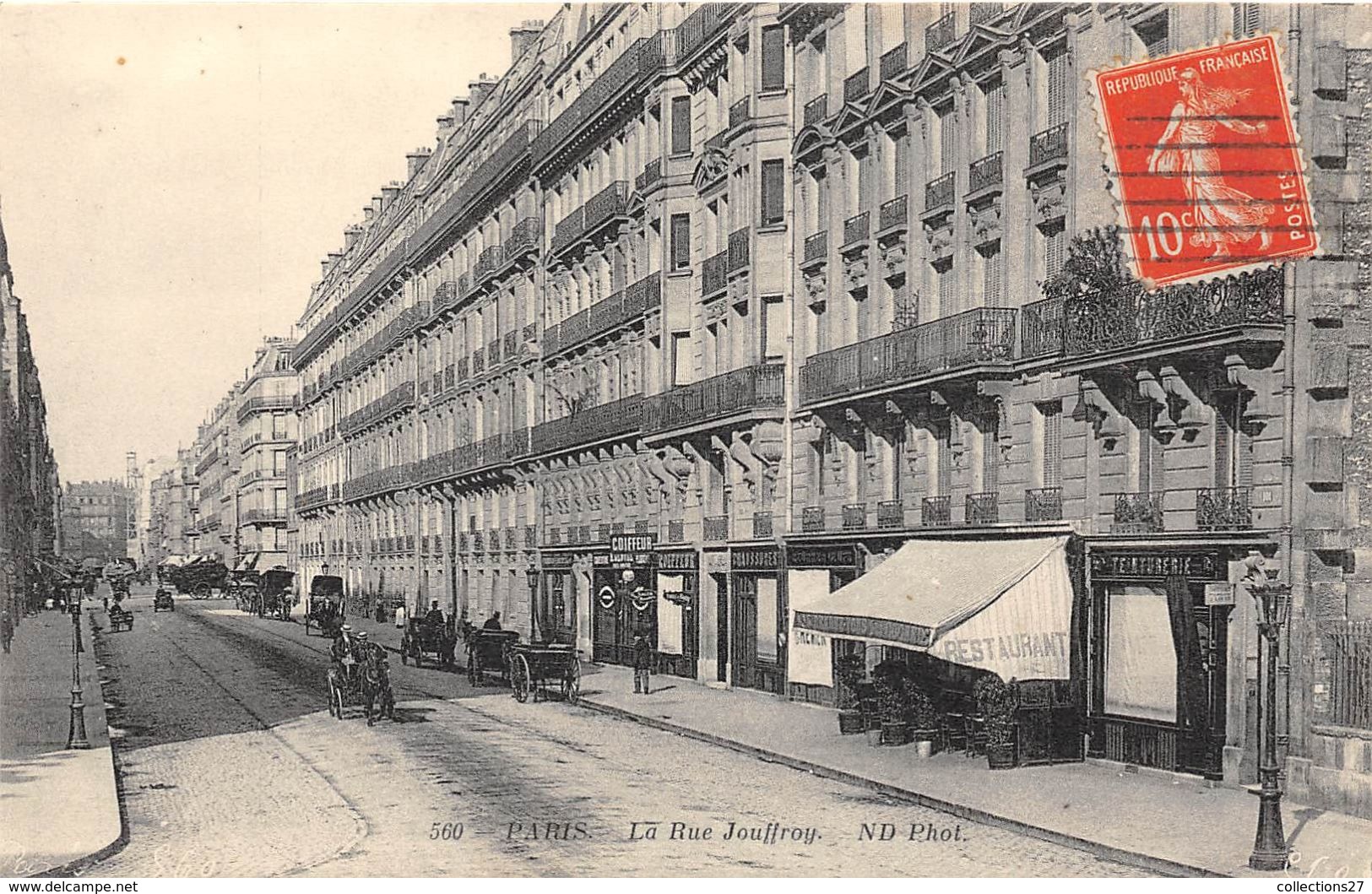 PARIS-75017- LE RUE JOUFFROY - Arrondissement: 17