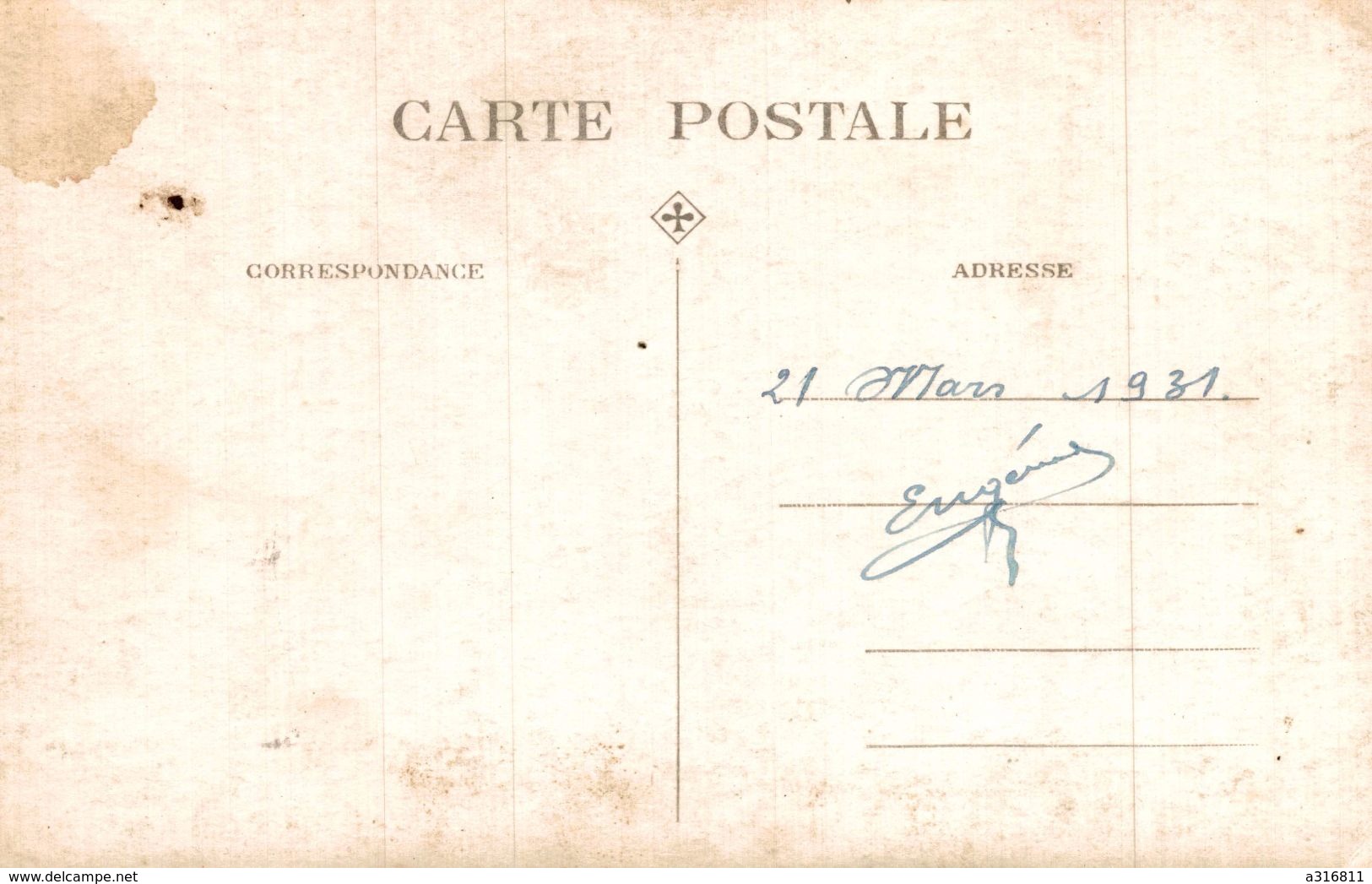 TRES BELLE CARTE PHOTO HOERDT  PENDANT L OCCUPATION - Autres & Non Classés