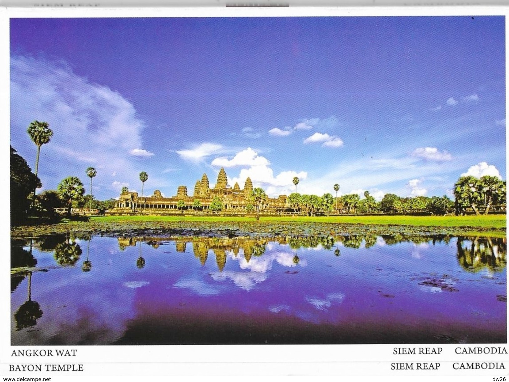 Kingdom Of Cambodia (Cambodge) - Siem Reap, Series 15 - Angkor Wat, Bayon Temple - Pochette De 10 Cartes Neuves - Cambodia