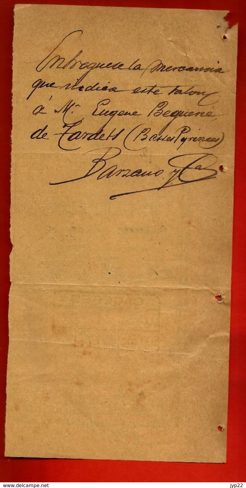 Courrier Espagne Sociedad De Los F-C Madrid à Cacéres Gabriel Gomez Maroelo ? 16-08-1899 - Signé Barzano - Espagne