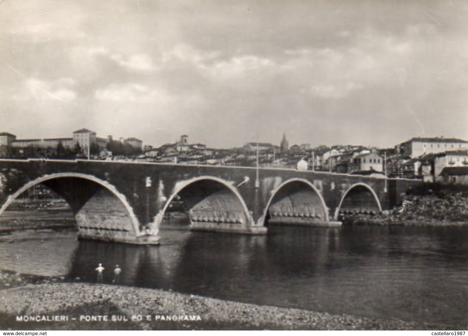 MONCALIERI - PONTE SUL PO E PANORAMA - Moncalieri