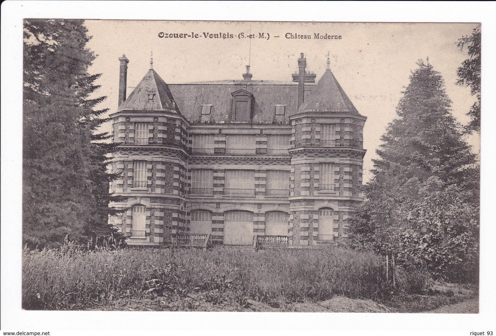 Ozouer Le Voulgis - Château Moderne - Other & Unclassified