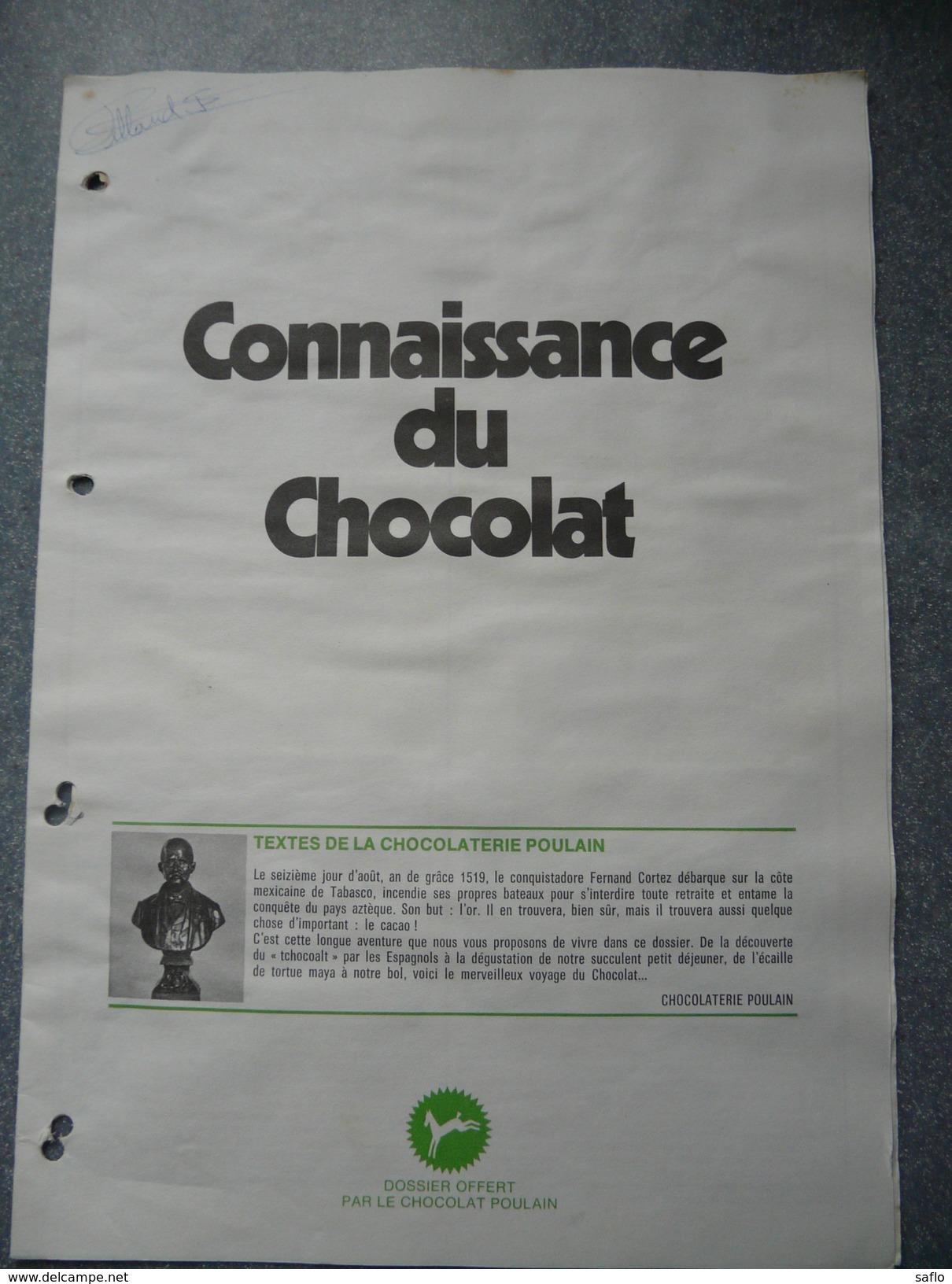 Album Chocolat Poulain Connaissance Du Chocolat - Sammelbilderalben & Katalogue