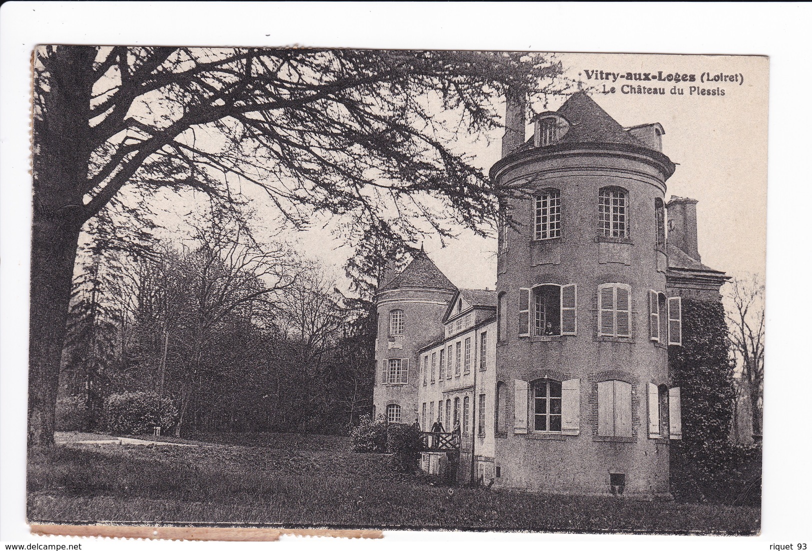 Vitry Aux Loges - Le Château Du Plessis - Other & Unclassified