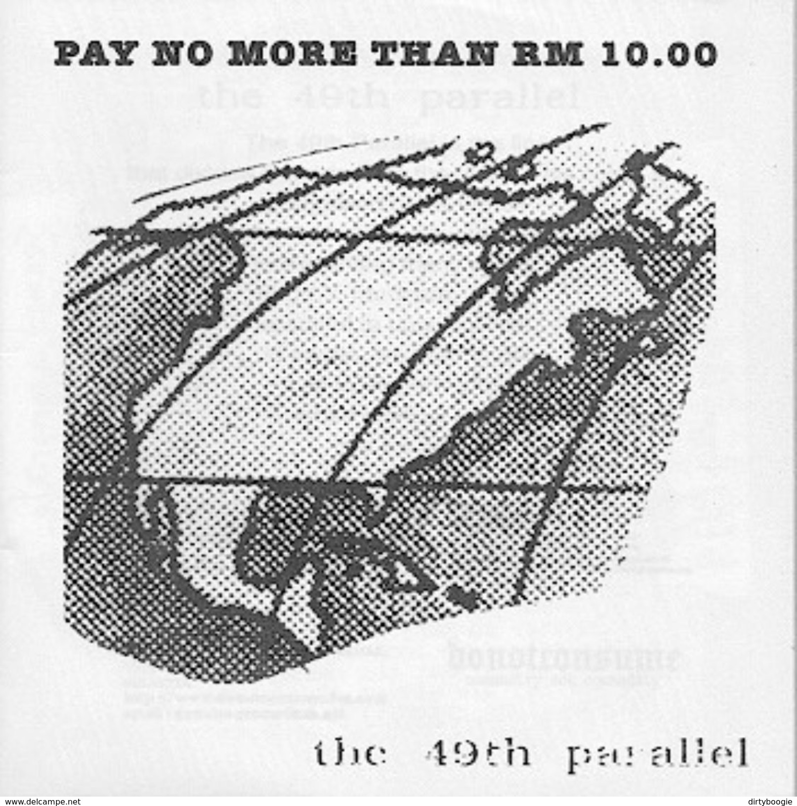 The 49th PARALLEL - CD - HARDCORE - SCREAMO - EXPERIMENTAL - NOISE - Punk