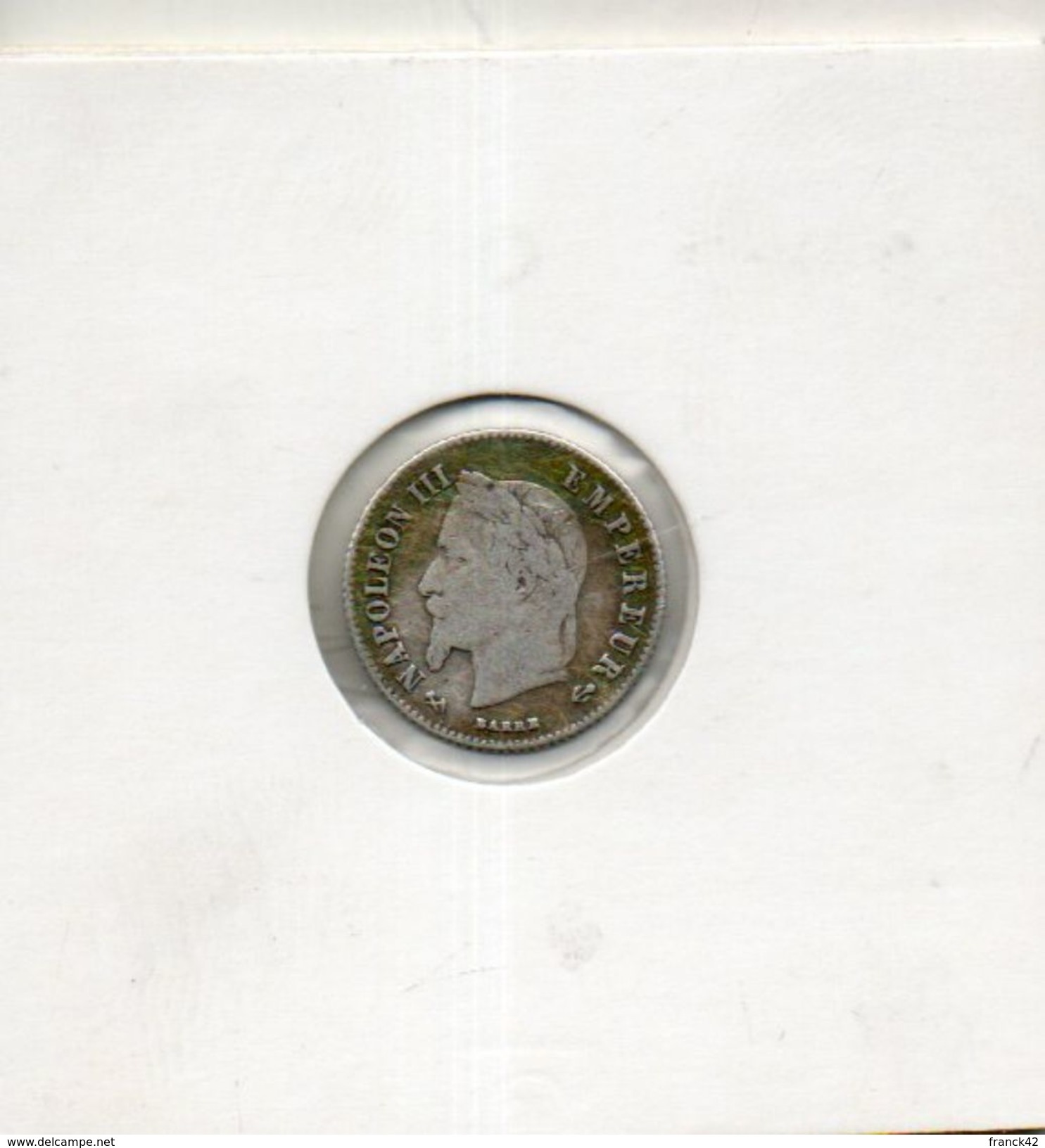 20 Centimes Napoléon III. 1866 K - 20 Centimes