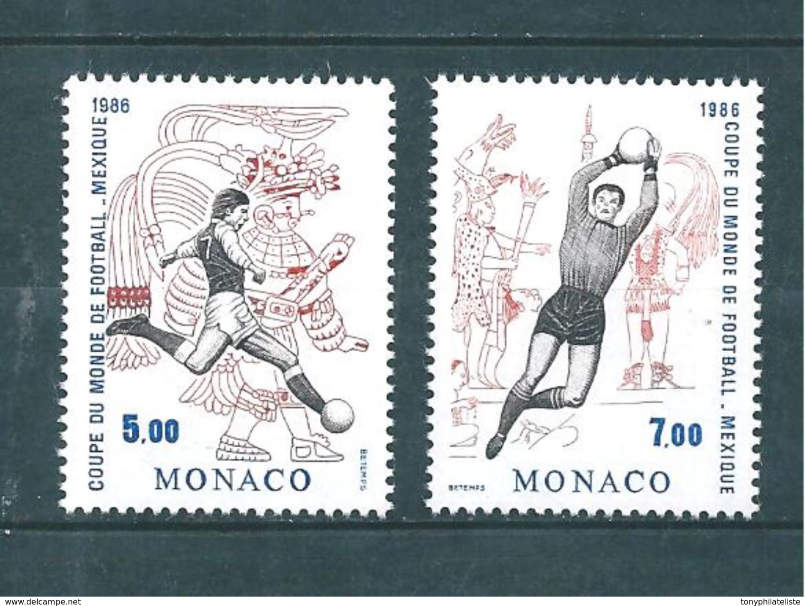 Monaco Timbres De 1986  Neufs**    N°1528/29 - Neufs