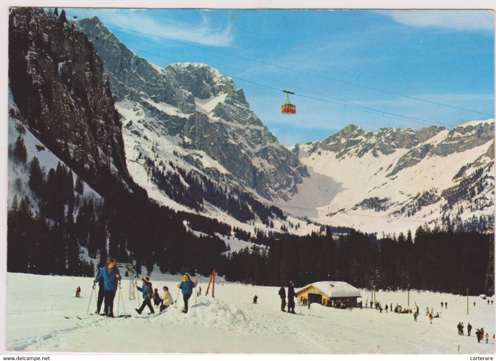 SUISSE,SWITZERLAND,SWISS, HELVETIA,SCHWEIZ,SVIZZERA ,OBWALD,ENGELBERG,SKI,SKIEUR,TELEPHERIQUE,TELEFERIQUE - Engelberg