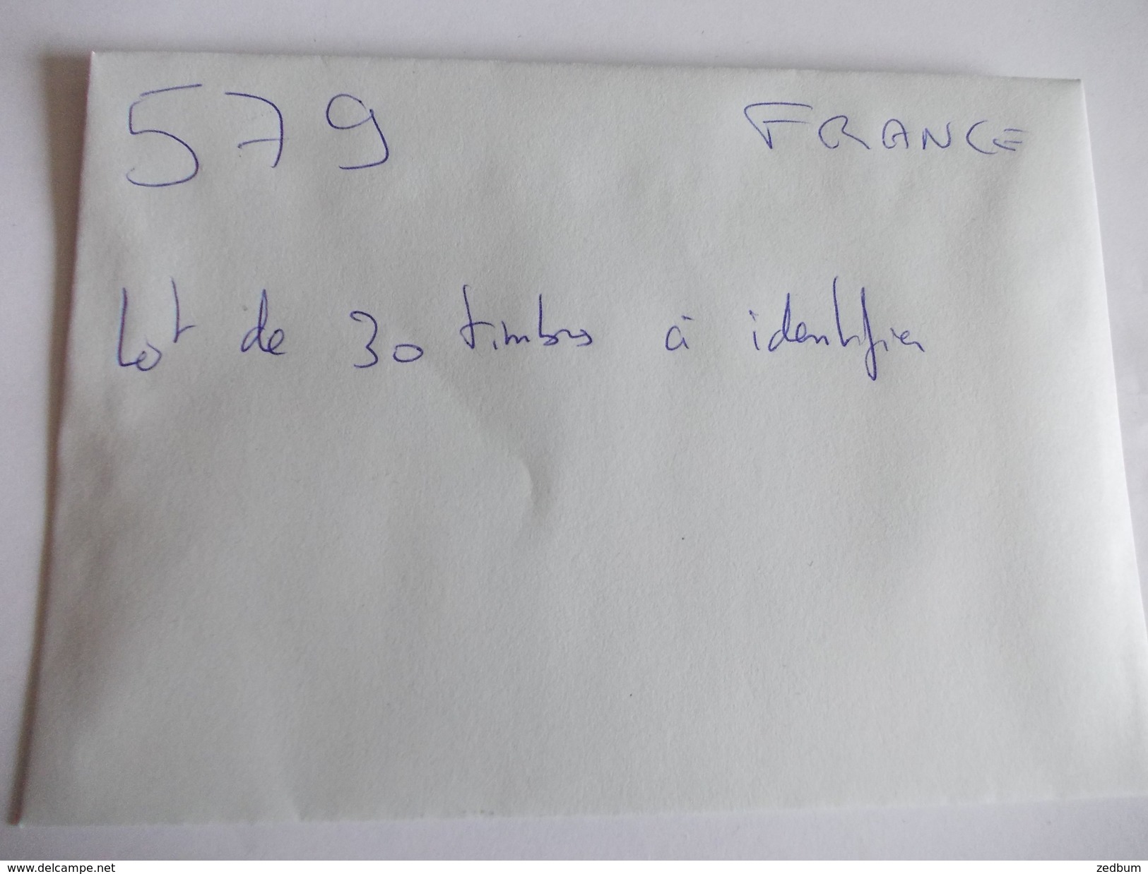 TIMBRE France Lot De 30 Timbres à Identifier N° 579 - Alla Rinfusa (max 999 Francobolli)