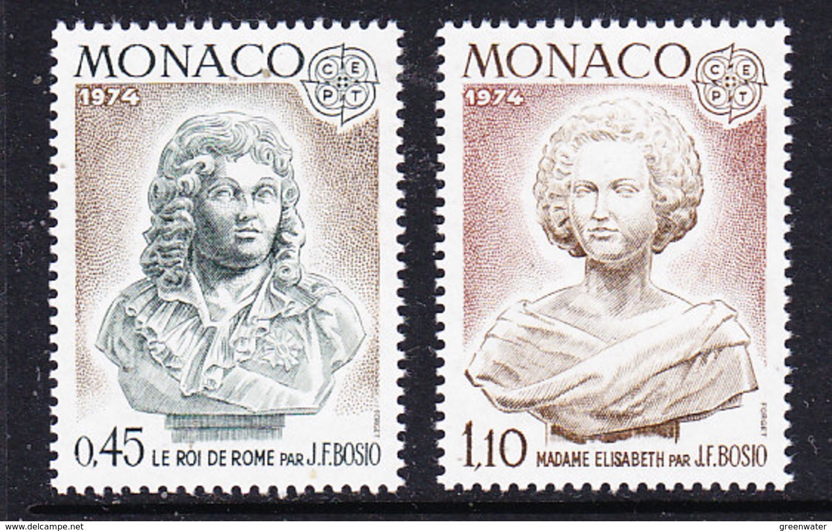 Europa Cept 1974 Monaco 2v ** Mnh (36922A) - 1974