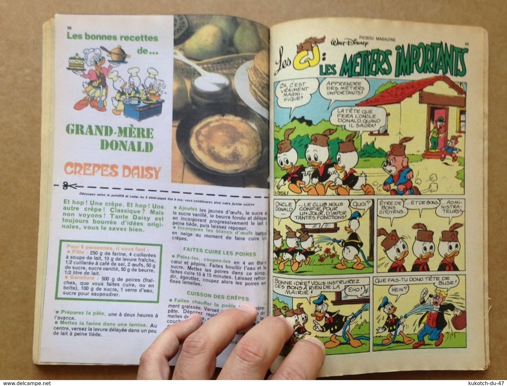 Disney - Picsou Magazine ° Année 1984 - N°145 (avec Grand Défaut D'usure) - Picsou Magazine