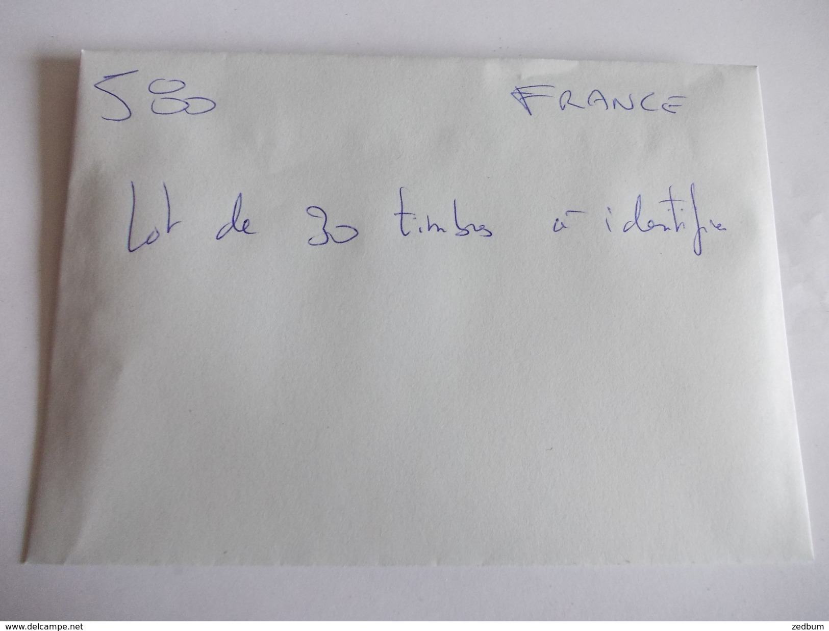 TIMBRE France Lot De 30 Timbres à Identifier N° 580 - Mezclas (max 999 Sellos)