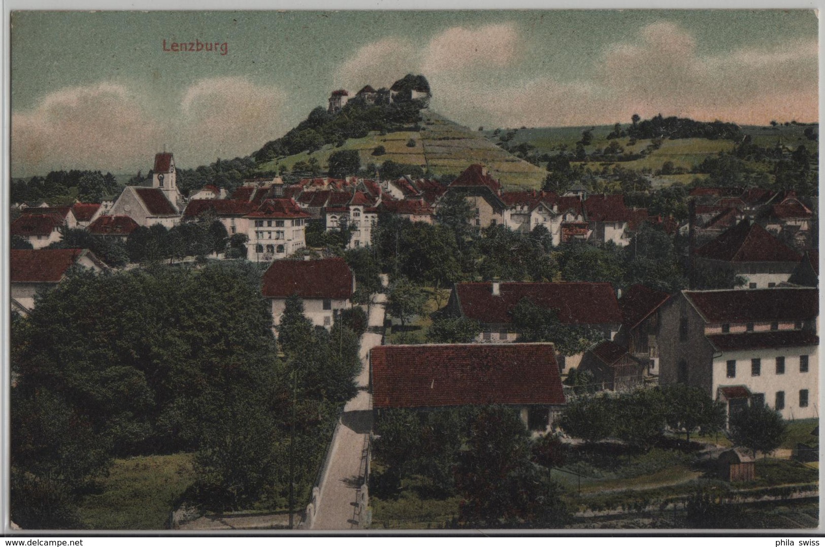 Lenzburg - Schloss Und Stadt - Lenzburg