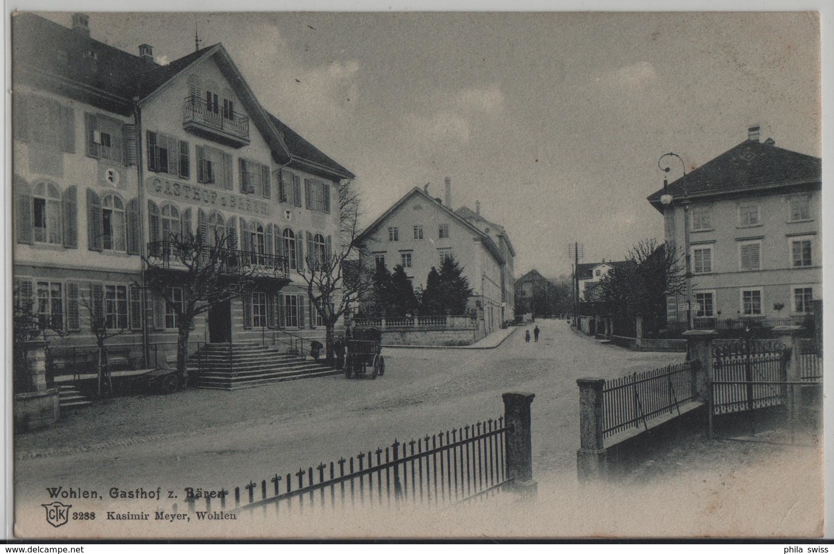 Wohlen - Gasthof Zum Bären, Animee - Photo: Carl Künzli - Wohlen