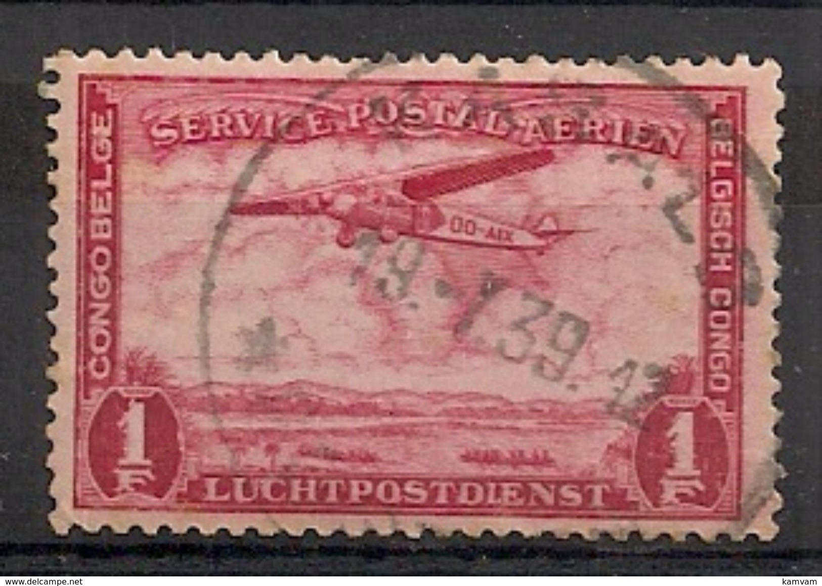 CONGO BELGE PA 8 KABALO - Used Stamps