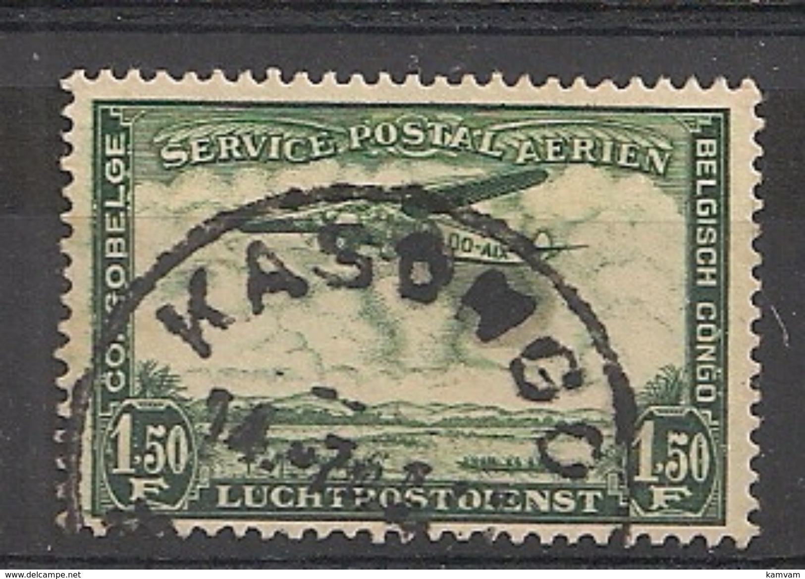 CONGO BELGE PA 9 KASONGO - Used Stamps