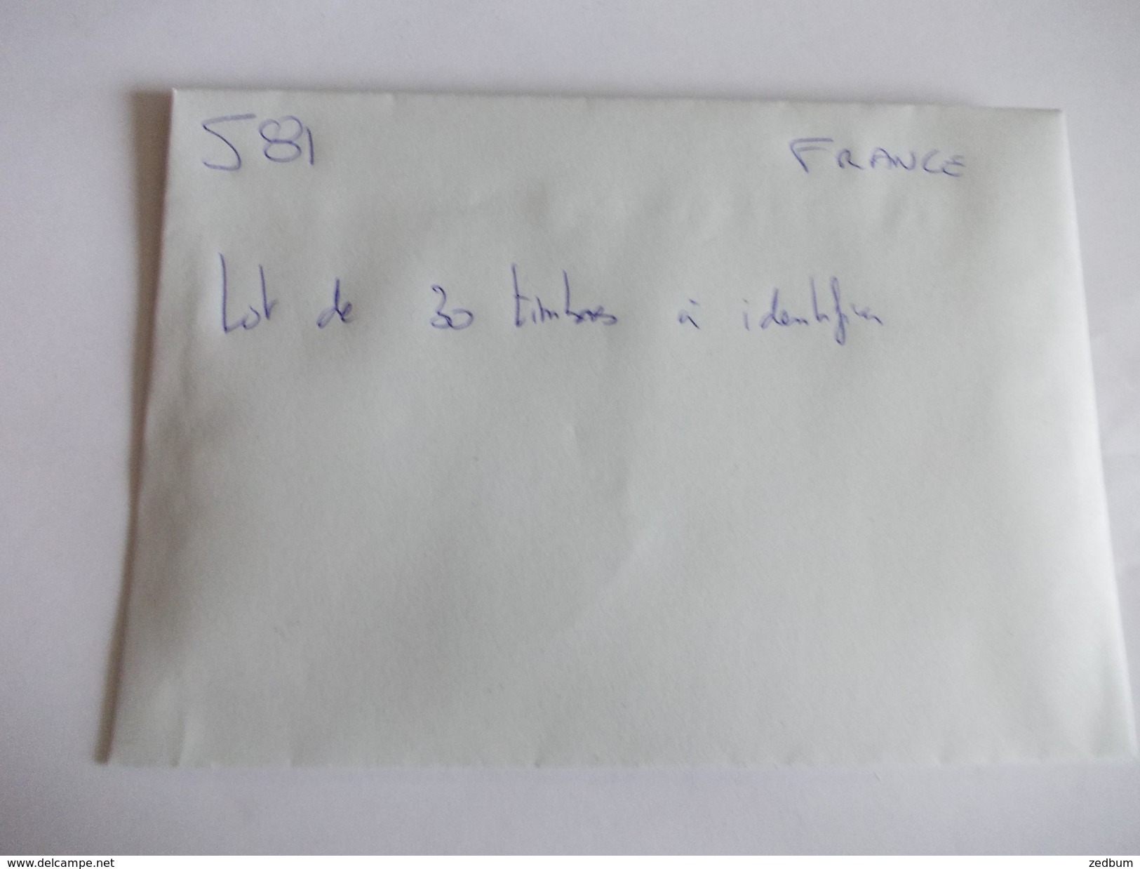 TIMBRE France Lot De 30 Timbres à Identifier N° 581 - Alla Rinfusa (max 999 Francobolli)