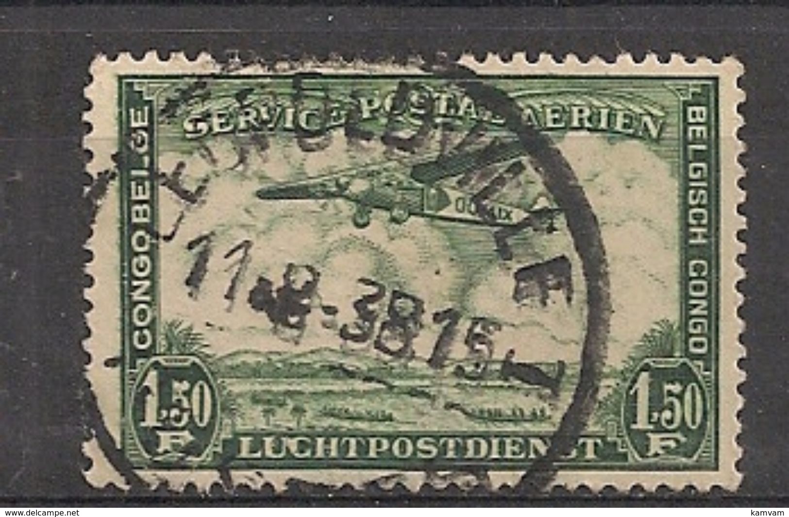 CONGO BELGE PA 9 LEOPOLDVILLE - Used Stamps