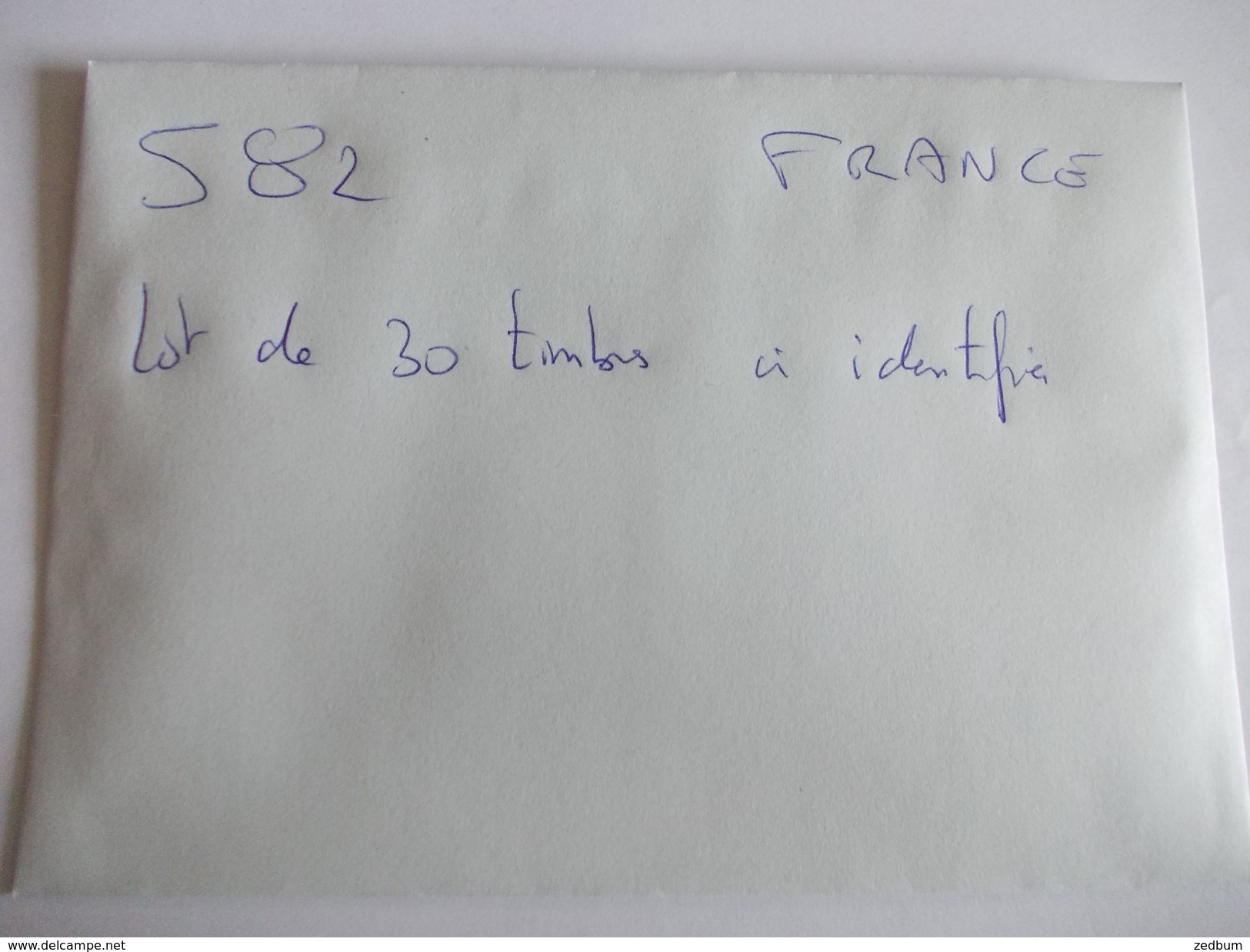 TIMBRE France Lot De 30 Timbres à Identifier N° 582 - Alla Rinfusa (max 999 Francobolli)