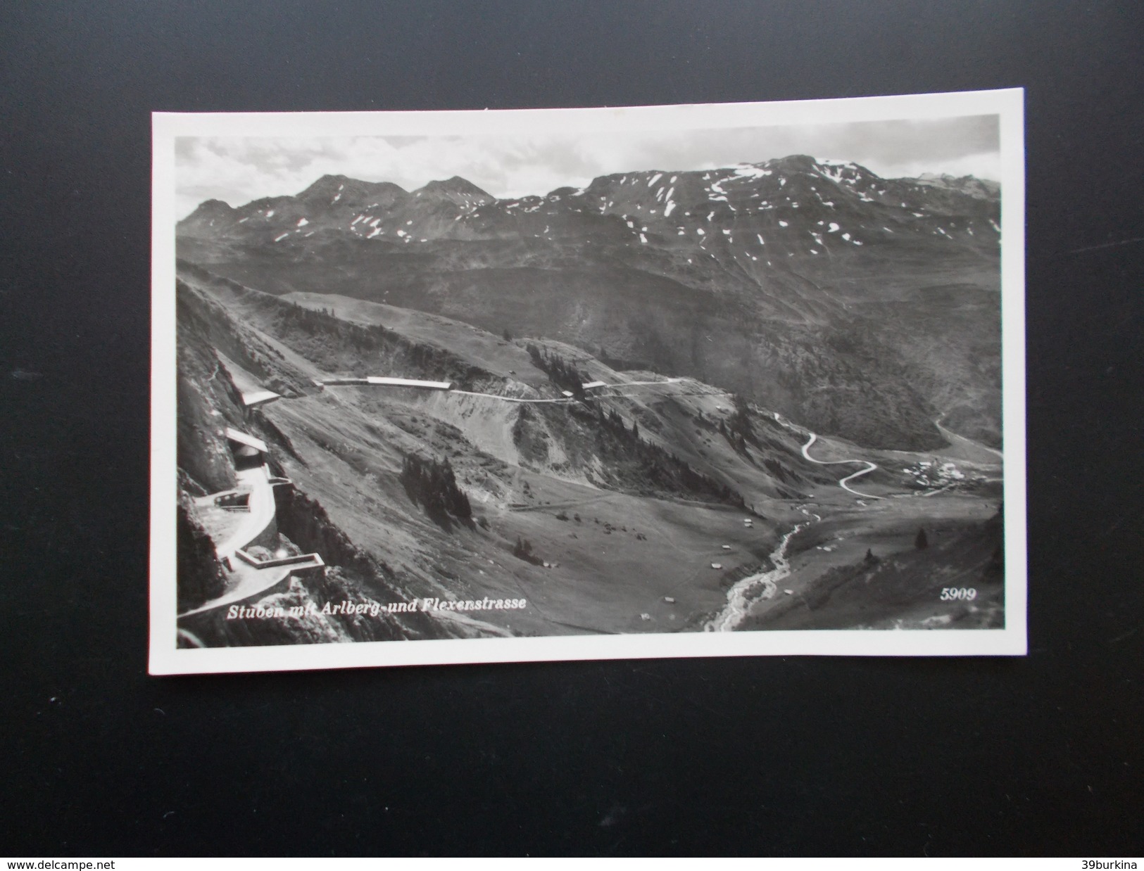 STUBEN Mit Arlberg-und Flexenstrasse  1940/50 - Stuben