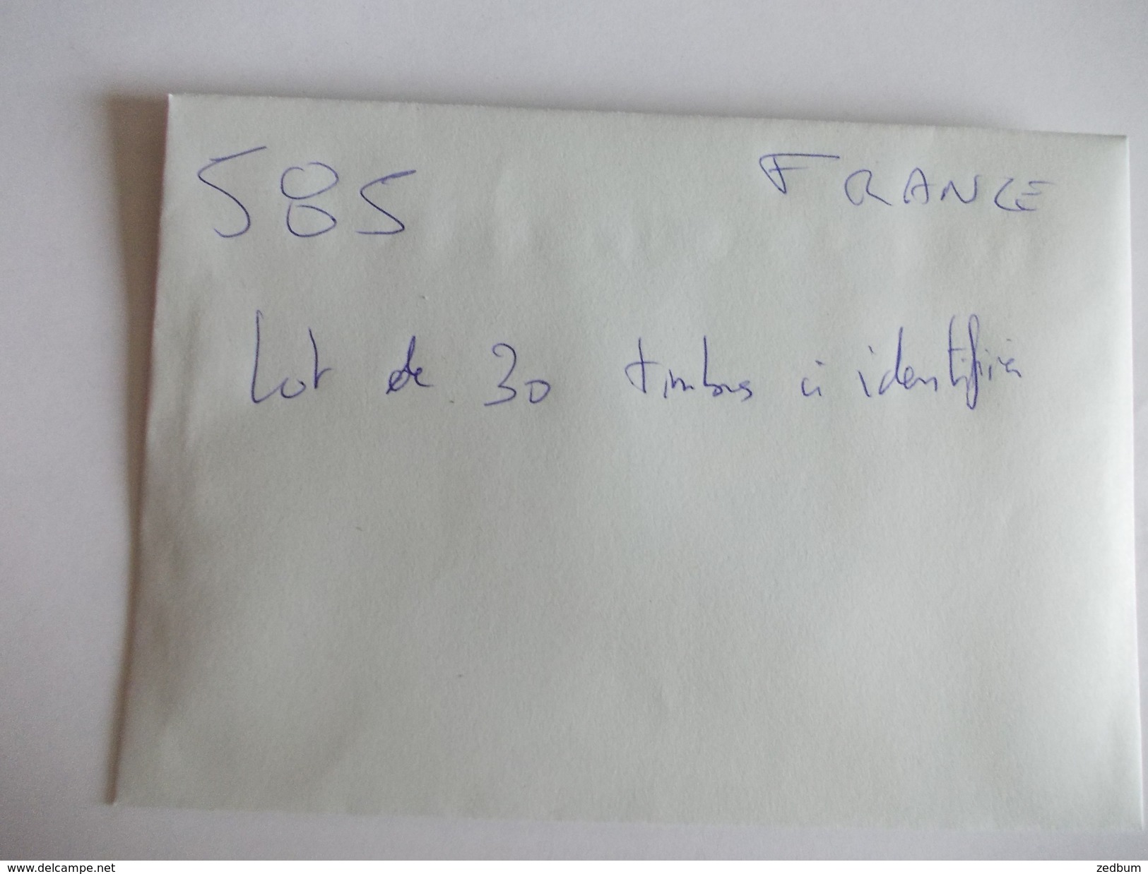 TIMBRE France Lot De 30 Timbres à Identifier N° 585 - Alla Rinfusa (max 999 Francobolli)