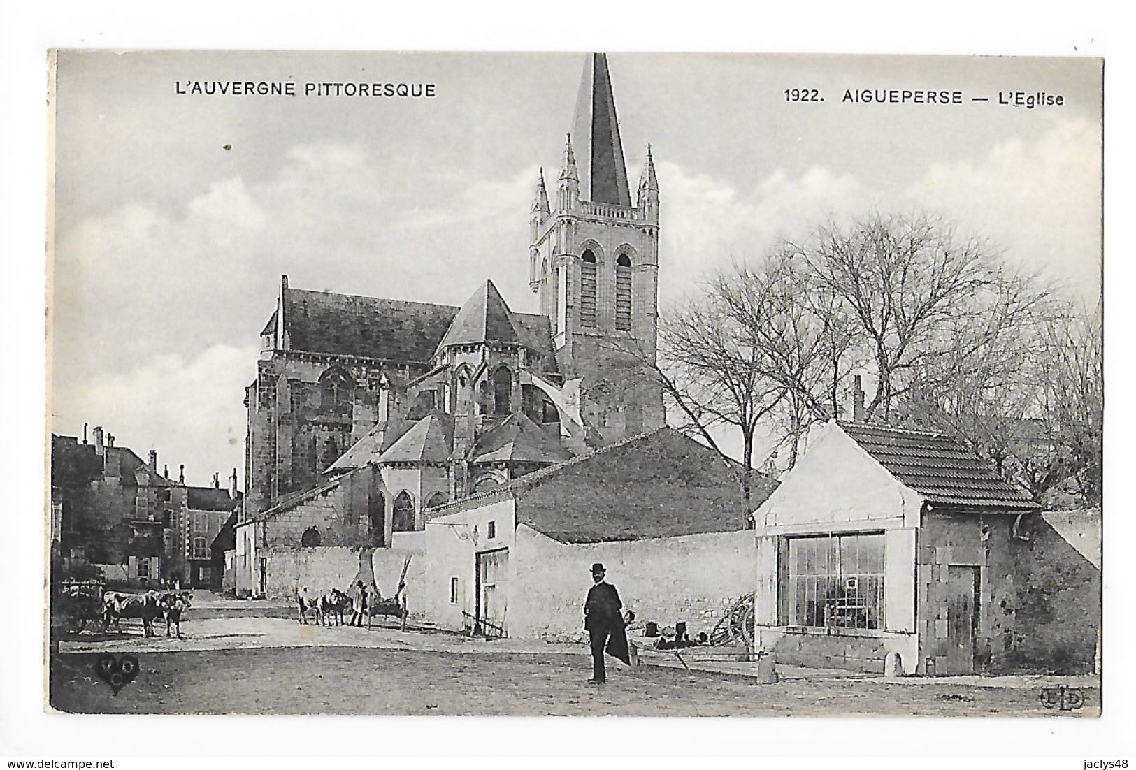 AIGUEPERSE  (cpa 63)   L'Eglise  -   - L 1 - Aigueperse