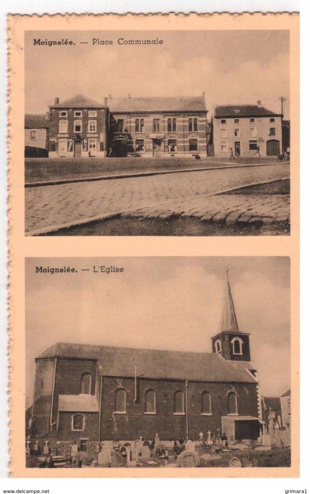 Moignelée - Place Communale - L'Eglise - Sambreville