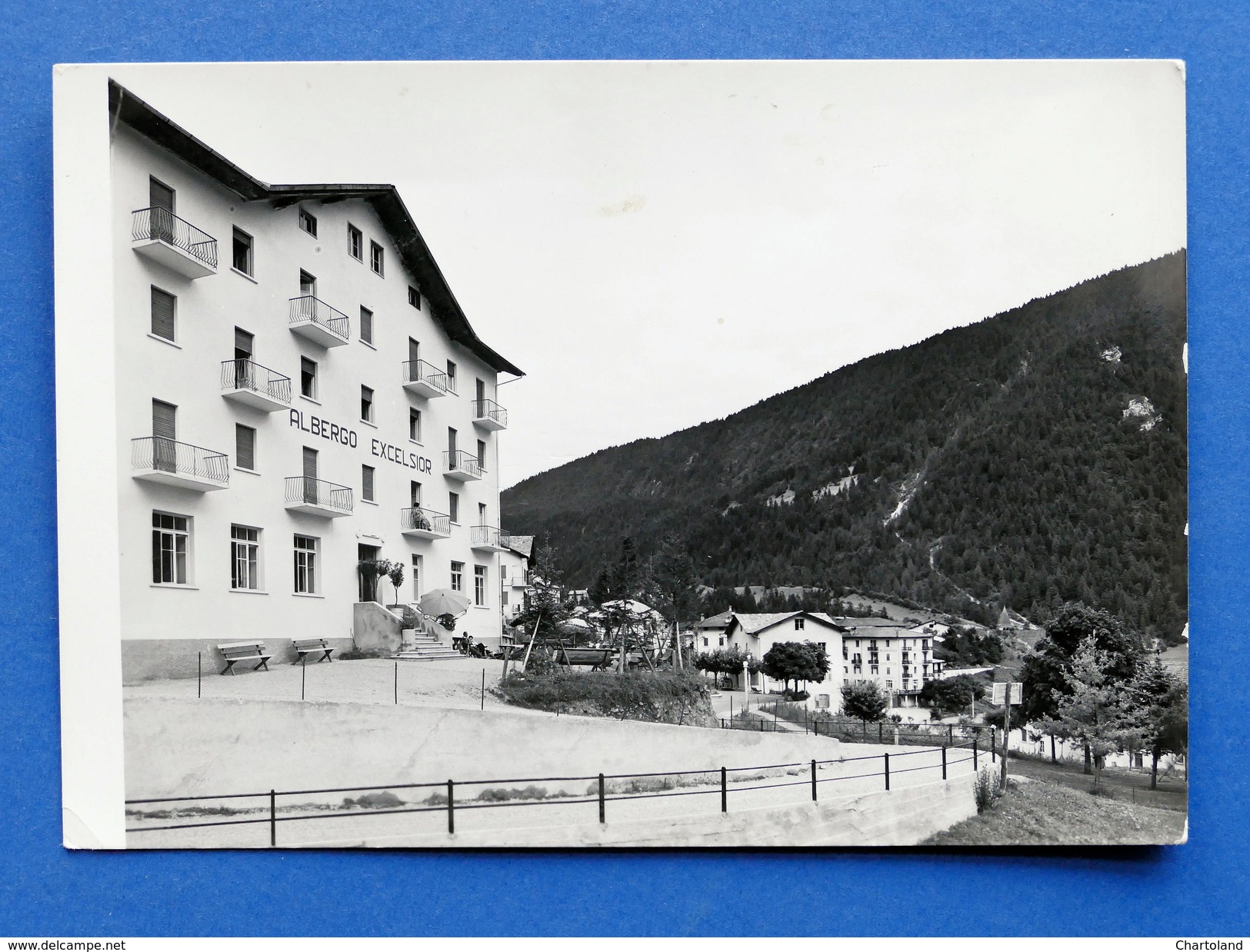 Cartolina Molveno - Albergo Excelsior Con La Paganella - 1958 - Trento