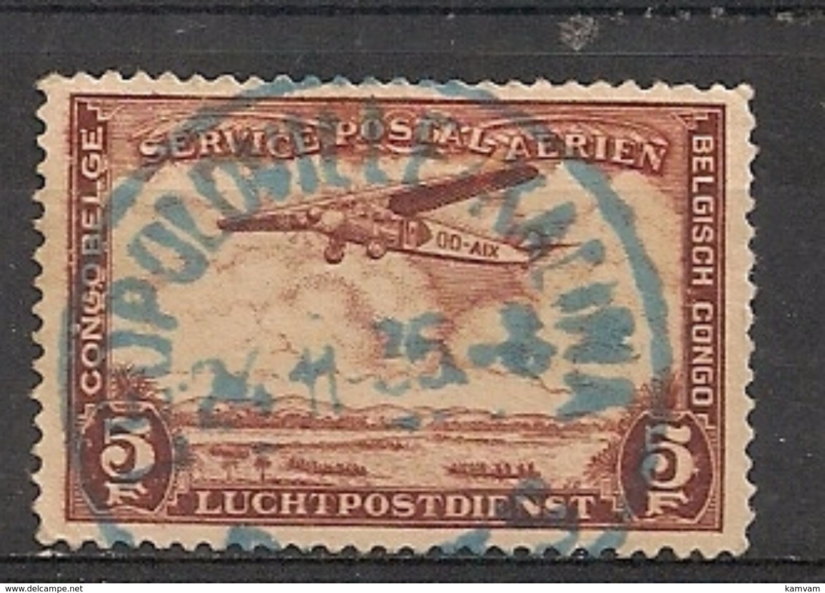 CONGO BELGE PA 12 LEOPOLDVILLE - KALINA - Used Stamps