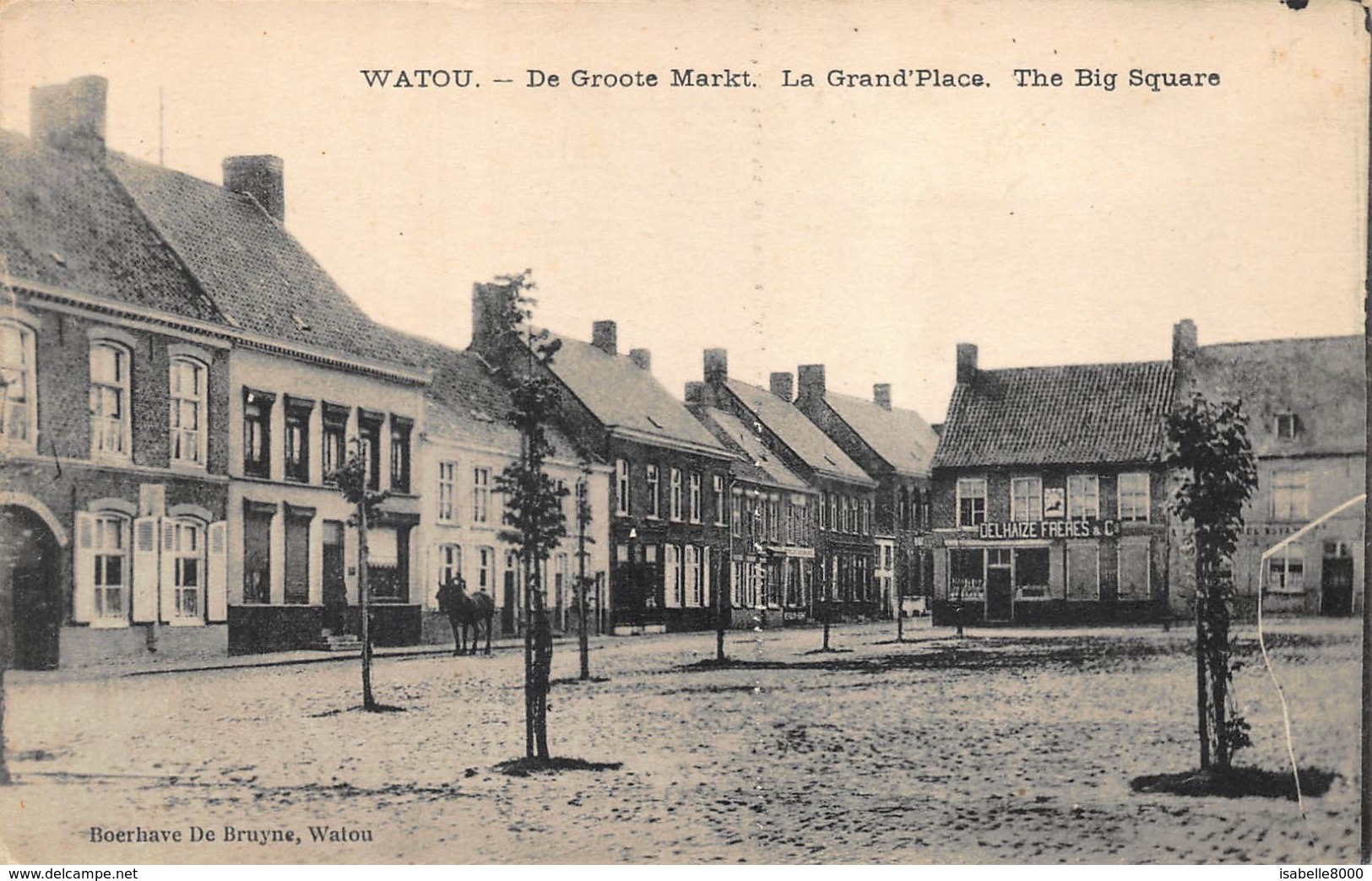 Watou    De Grote Markt  Delhaize Fréres Et Co  Poperinge       I 1250 - Poperinge