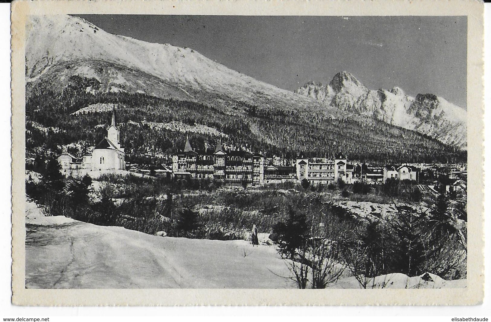 SLOVAQUIE - 1940 - CP De STARY SMOKOVEC Avec TIMBRE SLOVAKOTOUR ROUGE => BUDAPEST (HONGRIE) - Briefe U. Dokumente