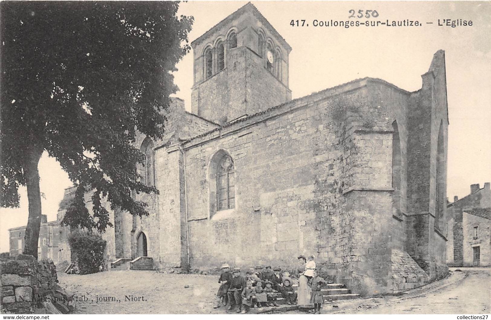 79-COULONGES-SUR-LAUTIZE- L'EGLISE - Coulonges-sur-l'Autize