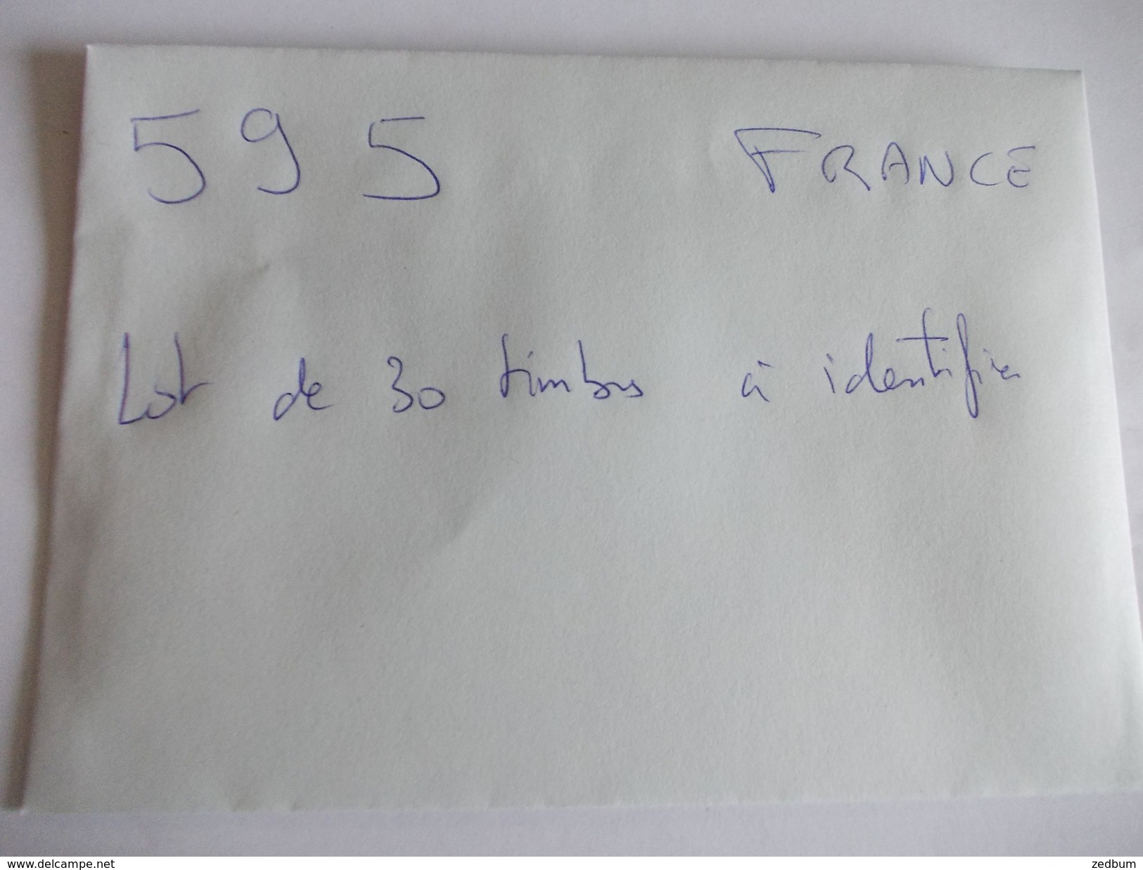 TIMBRE France Lot De 30 Timbres à Identifier N° 595 - Alla Rinfusa (max 999 Francobolli)