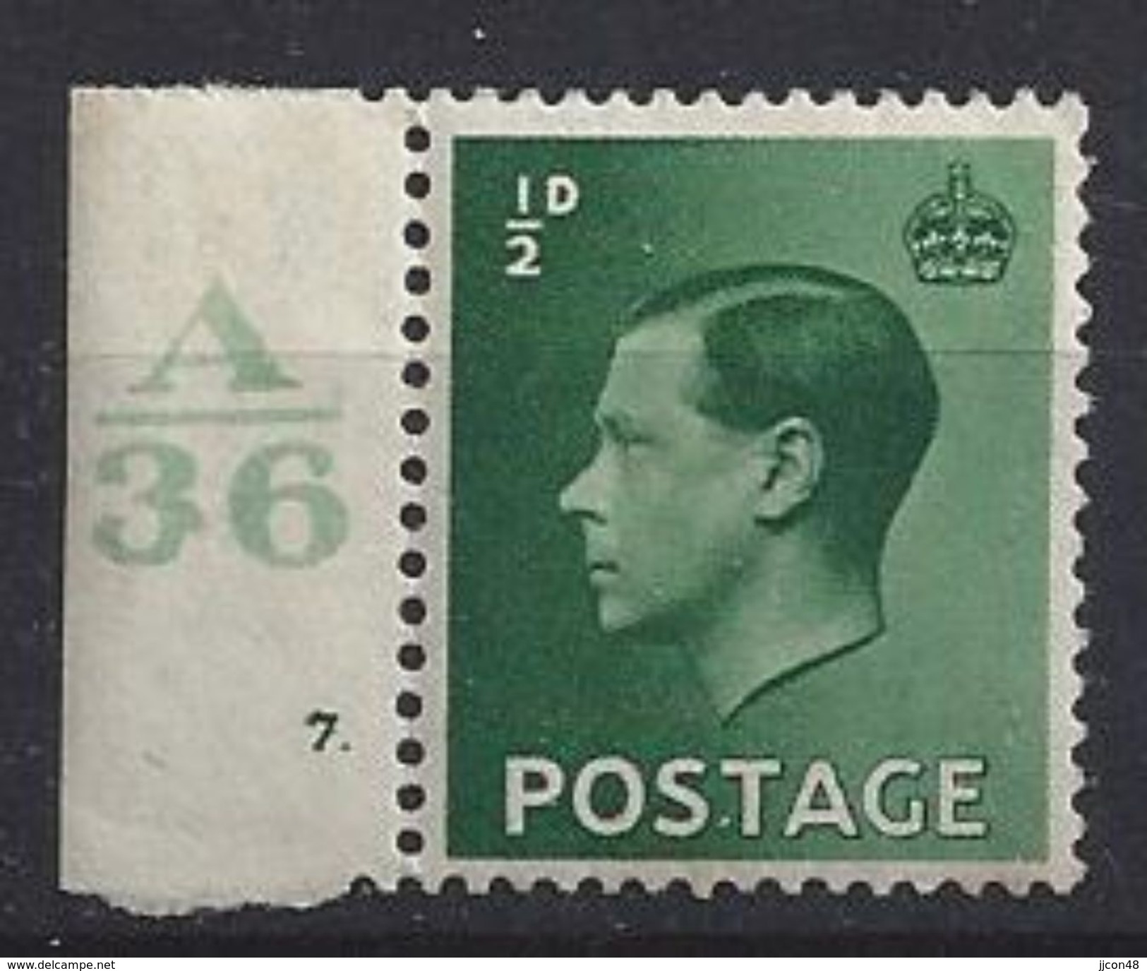 GB 1936 KE VIII (**) MNH SG.457. Mi.193x (A/36 7.) - Unused Stamps