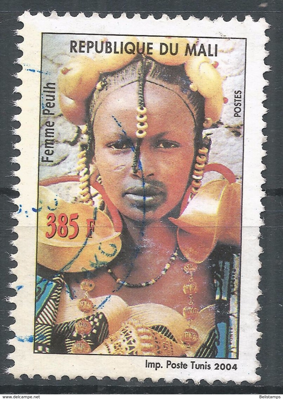 Mali 2003. Scott #1132a (U) Peulh Woman - Mali (1959-...)