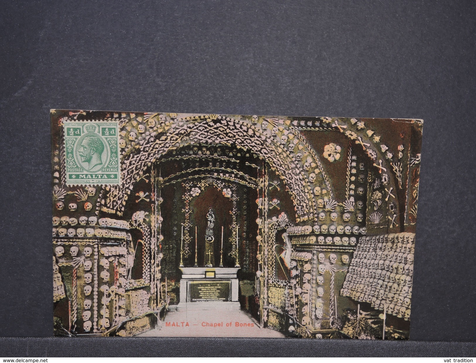 MALTE - Carte Postale De La Chapelle Des Morts - L 9893 - Malte