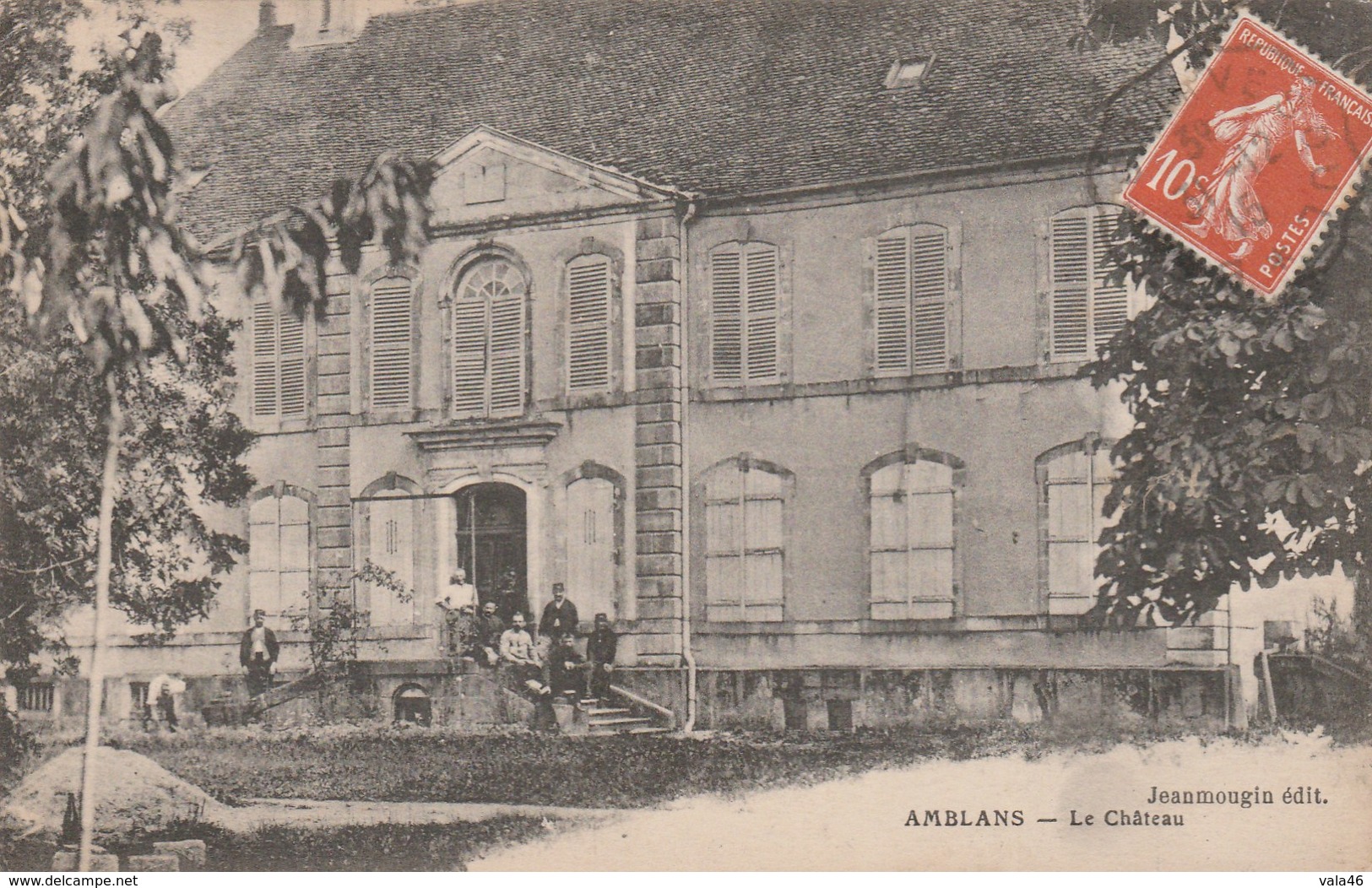 AMBLANS   70     HAUTE SAONE  CPA   LE CHATEAU - Autres & Non Classés