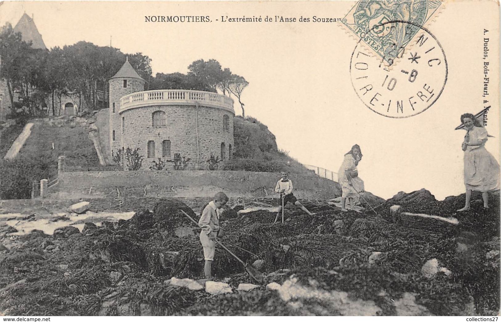 85-NOIREMOUTIERS- L'EXTREMITE DE L'ANSE DES SOUZEAUX - Noirmoutier