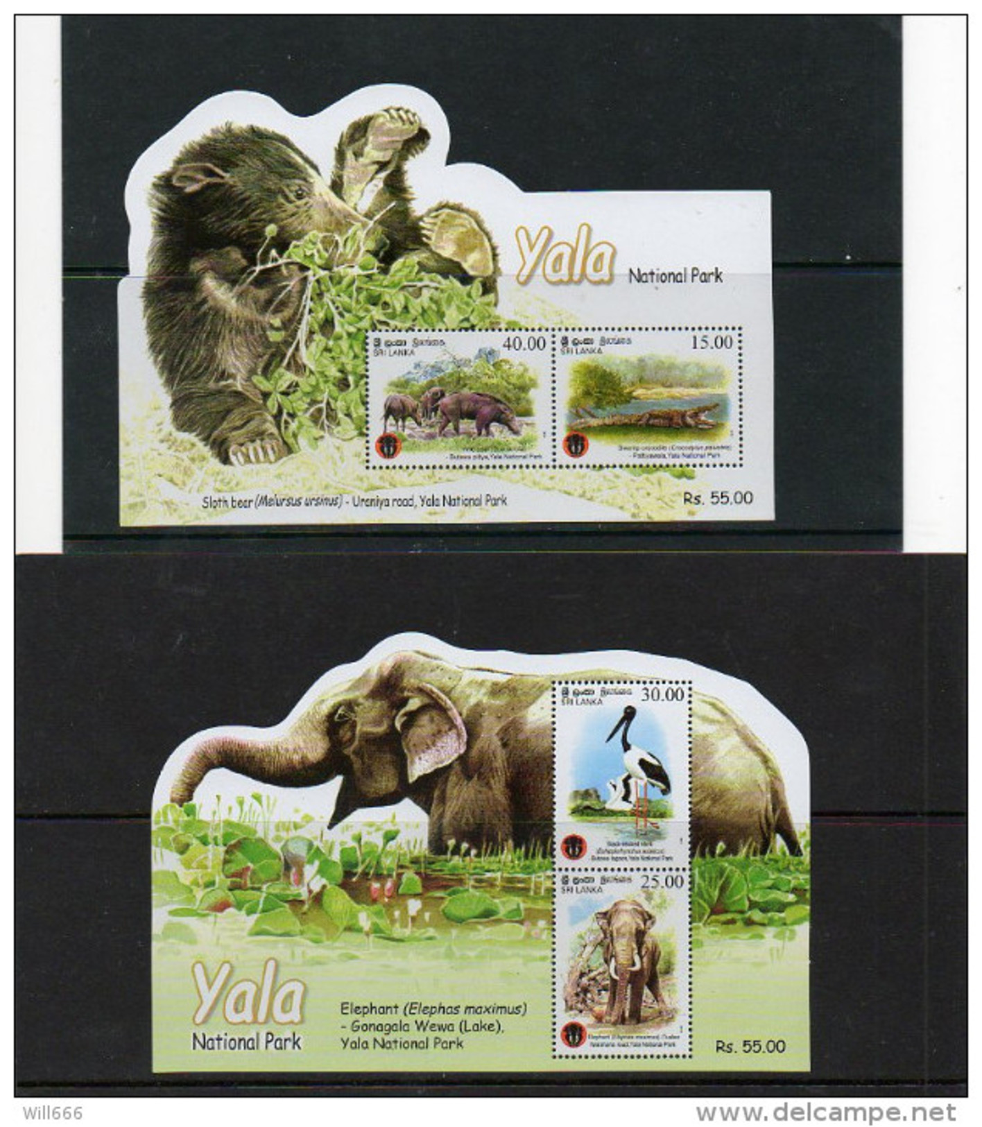 2013 SRI LANKA - Birds, Animals ( Complete Set ) - Altri & Non Classificati